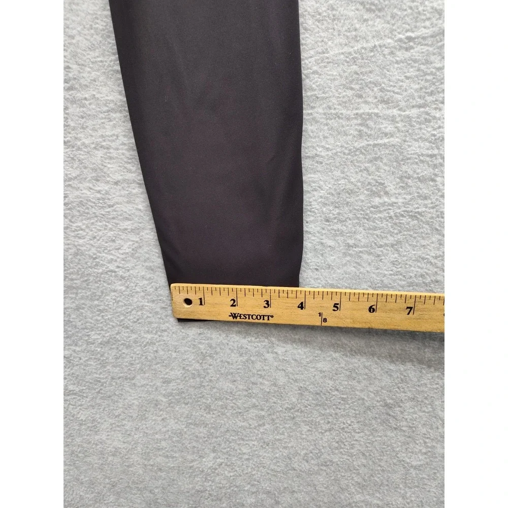 Lululemon Athletica Women Leggings 6 Black Pull‎ On High Waistband Ankle Active